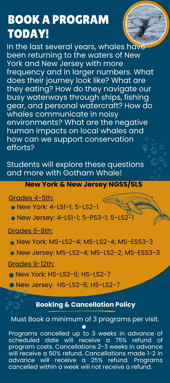 In-Classroom Education Program Flyer