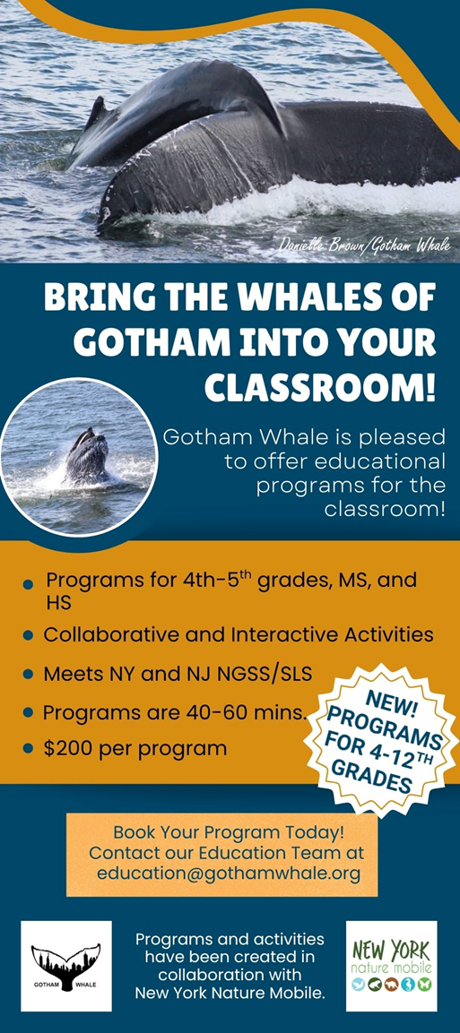 In-Classroom Education Program Flyer